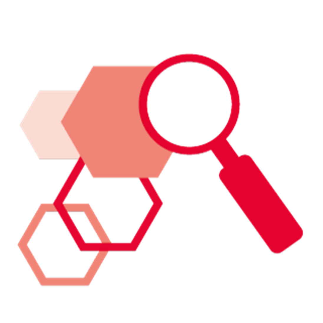 Symbol für das Handlungsfeld Forschung und Transfer der Digitalstrategie der Hochschule Düsseldorf